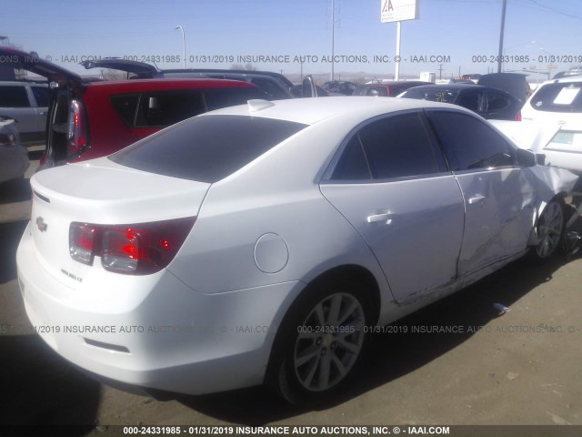 1G11D5SL5FF152299 - 2015 CHEVROLET MALIBU 2LT WHITE photo 4