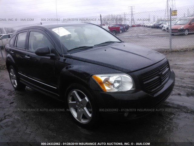 1B3HE78KX7D533951 - 2007 DODGE CALIBER R/T BLACK photo 1