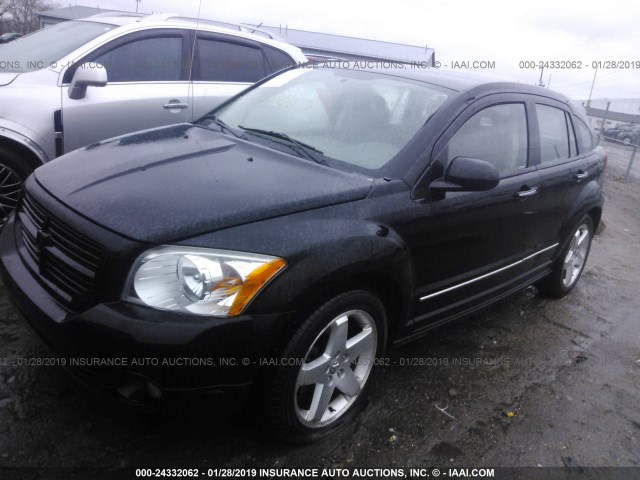 1B3HE78KX7D533951 - 2007 DODGE CALIBER R/T BLACK photo 2