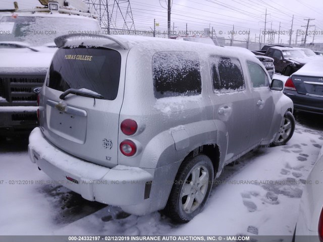 3GNDA23D77S503401 - 2007 CHEVROLET HHR LT SILVER photo 4