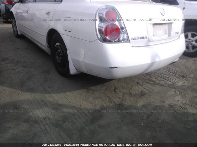 1N4AL11D95C265143 - 2005 NISSAN ALTIMA S/SL WHITE photo 6