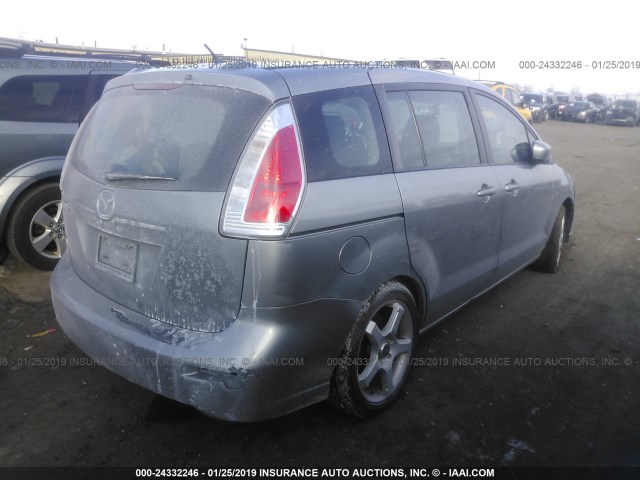 JM1CR2W39A0378898 - 2010 MAZDA 5 SILVER photo 4