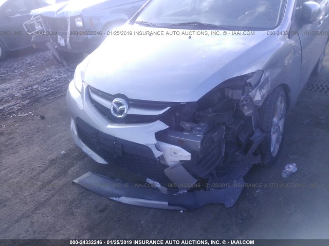 JM1CR2W39A0378898 - 2010 MAZDA 5 SILVER photo 6