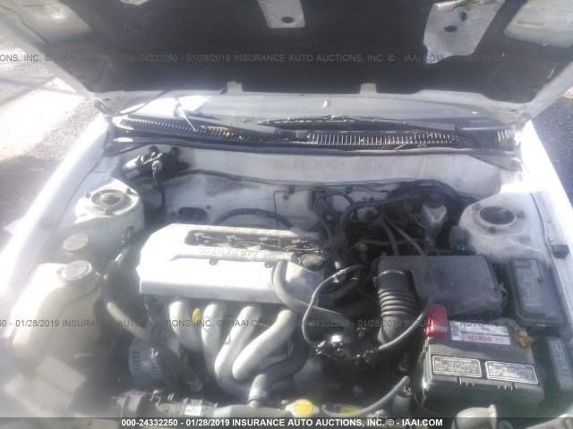 1NXBR12E2XZ267314 - 1999 TOYOTA COROLLA VE/CE/LE 白色 照片 10