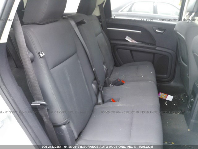 3D4PG5FV9AT147502 - 2010 DODGE JOURNEY SXT SILVER photo 8