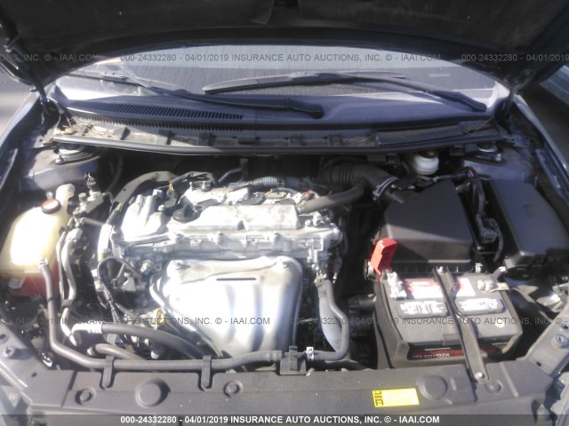 JTKJF5C79F3091312 - 2015 TOYOTA SCION TC BLACK photo 10