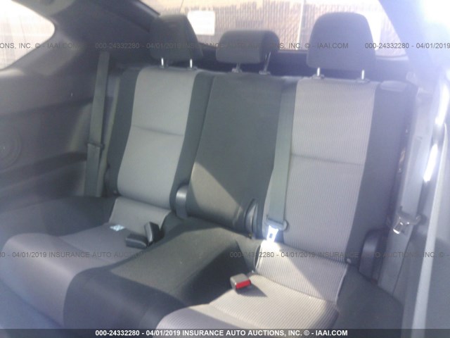 JTKJF5C79F3091312 - 2015 TOYOTA SCION TC BLACK photo 8