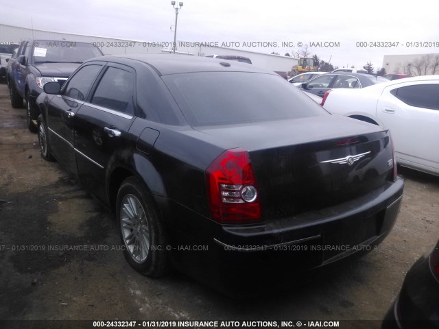 2C3CA5CV5AH164201 - 2010 CHRYSLER 300 TOURING BLACK photo 3