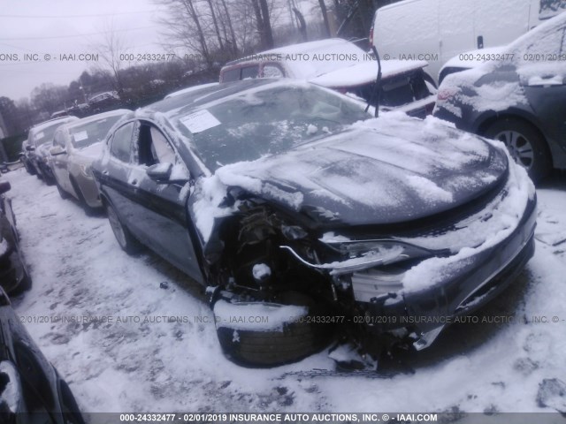 1C3CCCAB5FN636161 - 2015 CHRYSLER 200 LIMITED GRAY photo 1