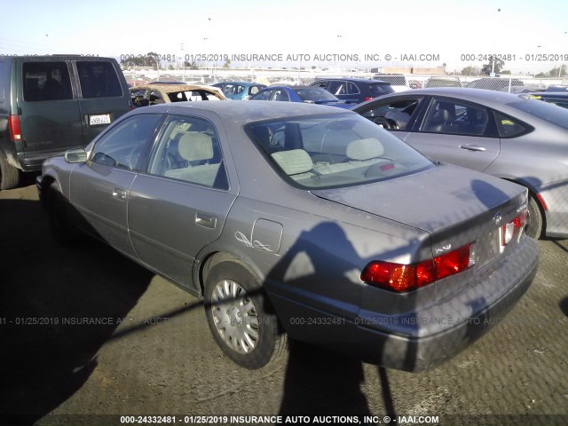 JT2BG22K310533808 - 2001 TOYOTA CAMRY CE/LE/XLE BROWN photo 3