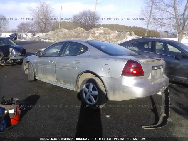 2G2WP552181115689 - 2008 PONTIAC GRAND PRIX SILVER photo 3