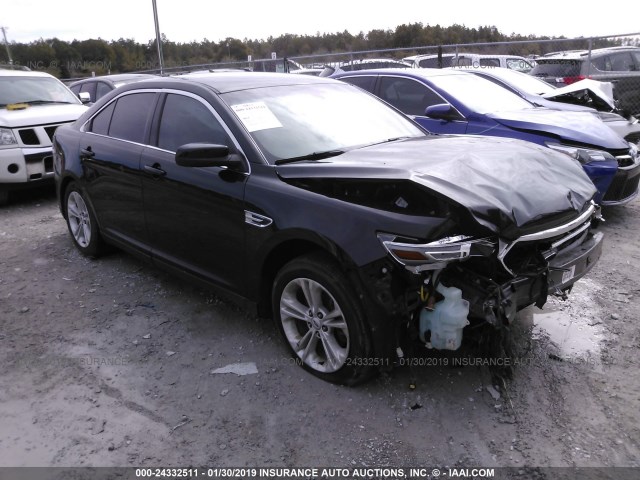 1FAHP2E81DG112558 - 2013 FORD TAURUS SEL BLACK photo 1