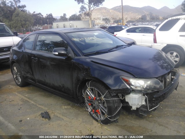 JTKJF5C78B3020869 - 2011 TOYOTA SCION TC შავი ფოტო 1