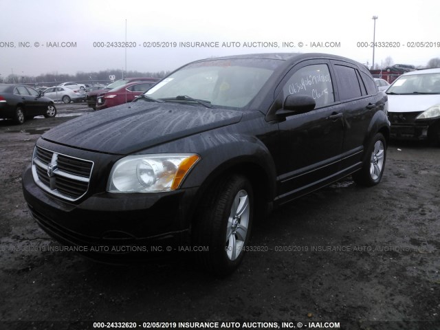 1B3HB48B87D228455 - 2007 DODGE CALIBER SXT BLACK photo 2