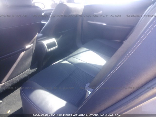 4T1BF1FK3EU810787 - 2014 TOYOTA CAMRY L/SE/LE/XLE GRAY photo 8