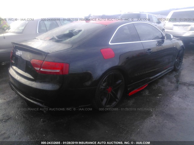 WAUVVAFR5AA008753 - 2010 AUDI S5 PRESTIGE BLACK photo 4