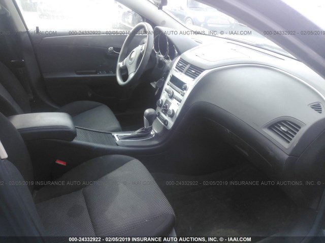 1G1ZC5E04CF159943 - 2012 CHEVROLET MALIBU 1LT შავი ფოტო 5