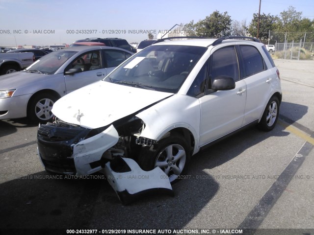 JS2YB413175105792 - 2007 SUZUKI SX4 WHITE photo 2