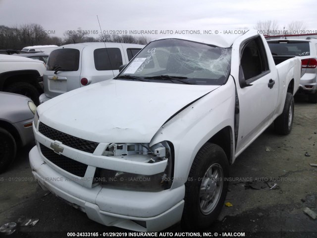 1GCCS149278183385 - 2007 CHEVROLET COLORADO WHITE photo 2