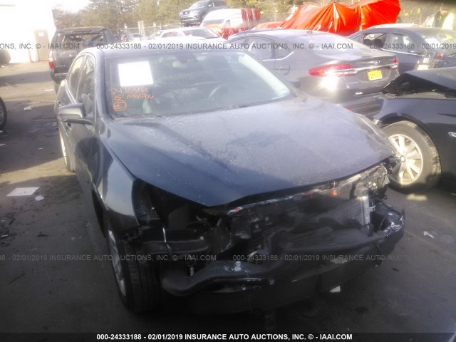 1G11C5SL5FF156825 - 2015 CHEVROLET MALIBU 1LT შავი ფოტო 1