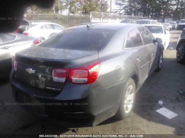 1G11C5SL5FF156825 - 2015 CHEVROLET MALIBU 1LT შავი ფოტო 4