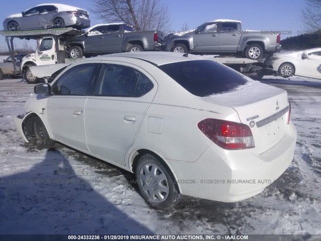 ML32F3FJ0HHF14524 - 2017 MITSUBISHI MIRAGE G4 ES Ağ foto 3