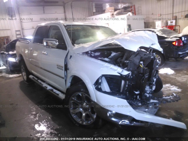 1C6RR7NT0DS595717 - 2013 RAM 1500 LARAMIE WHITE photo 1