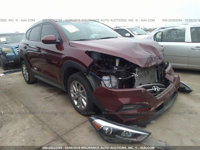 KM8J33A43HU390154 - 2017 HYUNDAI TUCSON LIMITED/SPORT AND ECO/SE RED photo 1