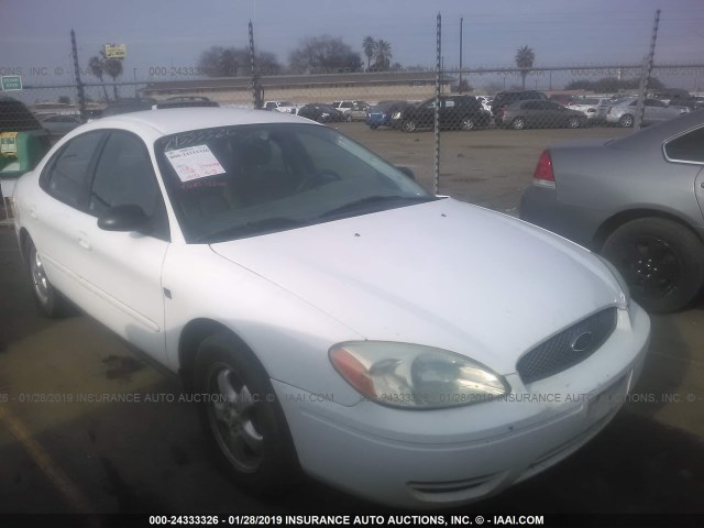 1FAFP55S84A182856 - 2004 FORD TAURUS SES WHITE photo 1