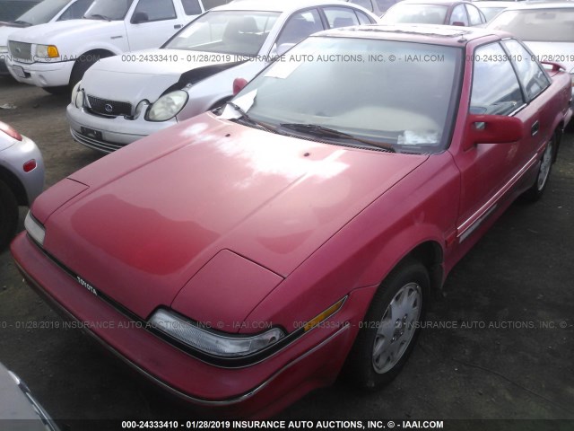 JT2AE98C6K3239510 - 1989 TOYOTA COROLLA GT-S RED photo 6