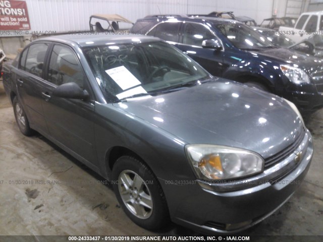 1G1ZT548X5F283600 - 2005 CHEVROLET MALIBU LS GRAY photo 1