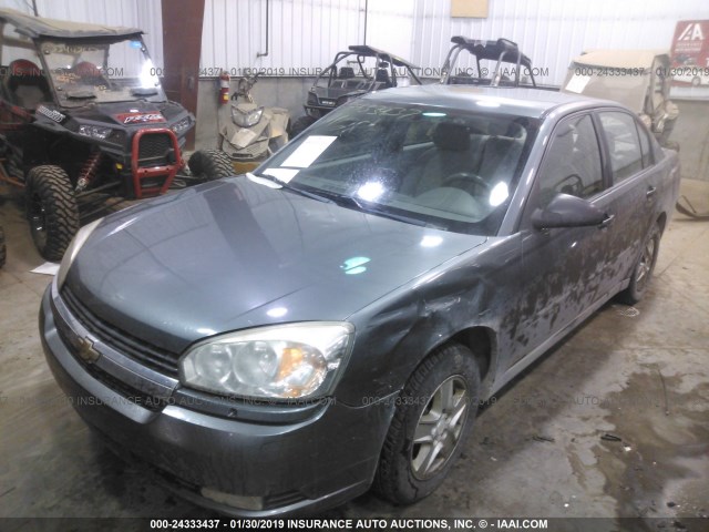 1G1ZT548X5F283600 - 2005 CHEVROLET MALIBU LS GRAY photo 2