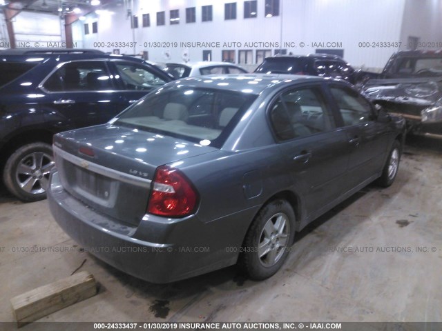 1G1ZT548X5F283600 - 2005 CHEVROLET MALIBU LS GRAY photo 4