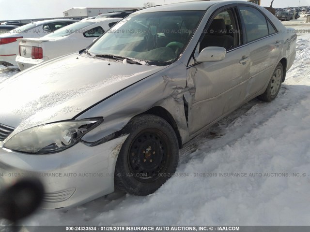 4T1BE32K76U738921 - 2006 TOYOTA CAMRY LE/XLE/SE SILVER photo 6