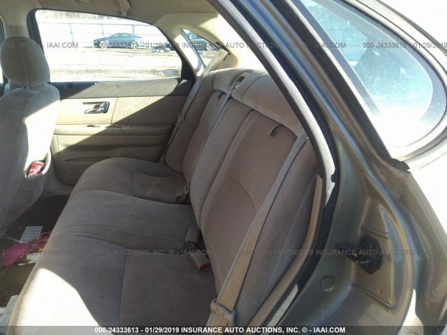 1FAFP55242A232388 - 2002 FORD TAURUS SES TAN photo 8