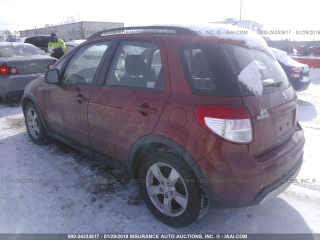 JS2YB5A32C6302383 - 2012 SUZUKI SX4 ORANGE photo 3