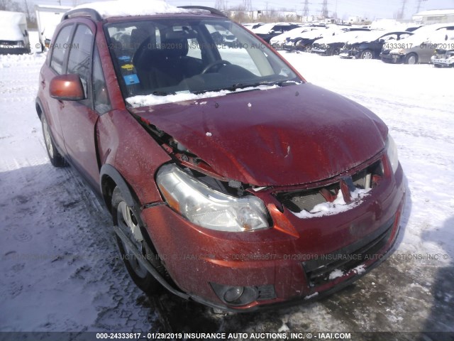 JS2YB5A32C6302383 - 2012 SUZUKI SX4 ORANGE photo 6