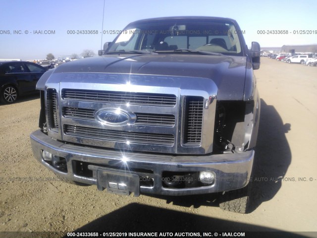 1FTSW21R79EA94586 - 2009 FORD F250 SUPER DUTY GRAY photo 6