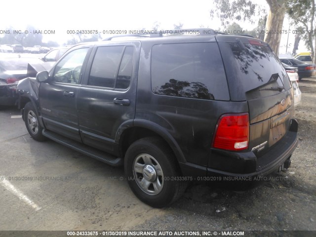 1FMZU65W22ZB70429 - 2002 FORD EXPLORER LIMITED BLACK photo 3