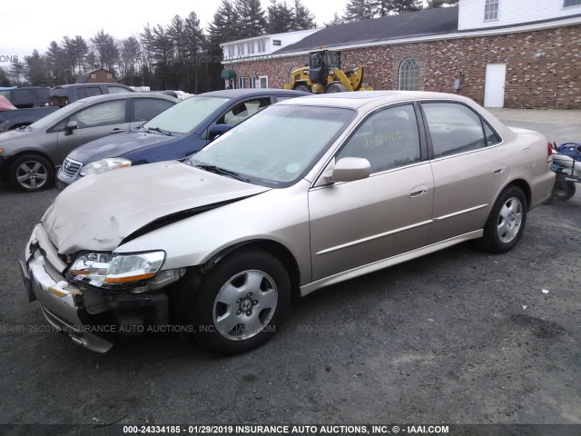 1HGCG16502A072459 - 2002 HONDA ACCORD GOLD photo 2