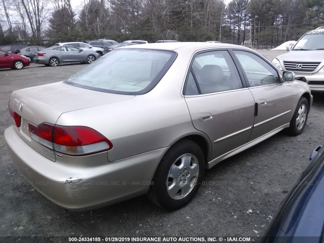 1HGCG16502A072459 - 2002 HONDA ACCORD GOLD photo 4