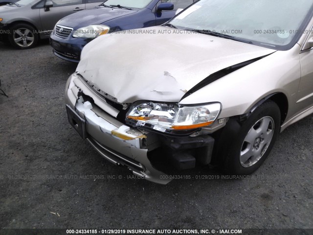 1HGCG16502A072459 - 2002 HONDA ACCORD GOLD photo 6