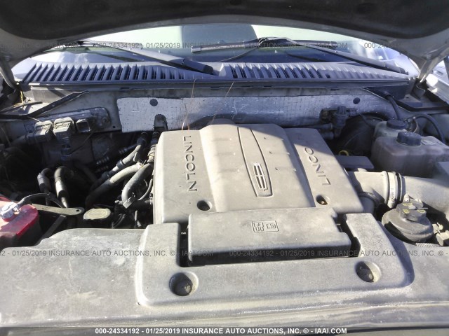 5LMFU28568LJ00858 - 2008 LINCOLN NAVIGATOR SILVER photo 10