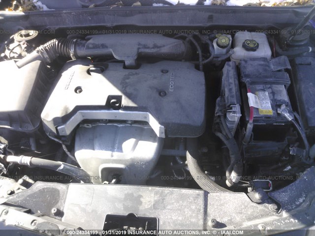 1G11B5SA3DF183424 - 2013 CHEVROLET MALIBU LS BLACK photo 10
