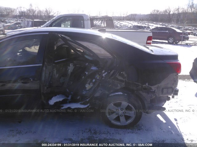 1G11B5SA3DF183424 - 2013 CHEVROLET MALIBU LS BLACK photo 6