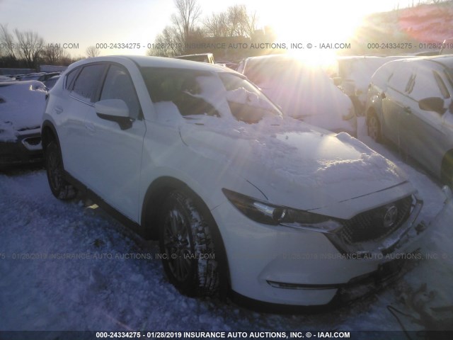JM3KFBCL8H0118809 - 2017 MAZDA CX-5 TOURING Белый фото 1