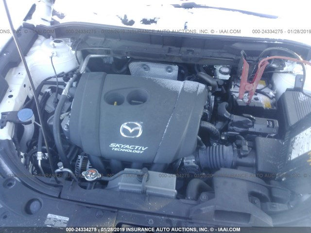 JM3KFBCL8H0118809 - 2017 MAZDA CX-5 TOURING Белый фото 10