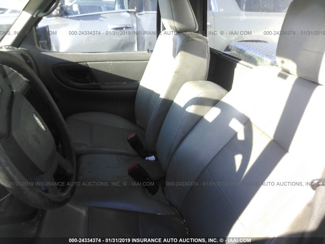 1FTKR1ADXBPA93691 - 2011 FORD RANGER WHITE photo 8