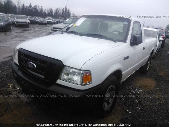 1FTKR1AD7BPA93664 - 2011 FORD RANGER WHITE photo 2