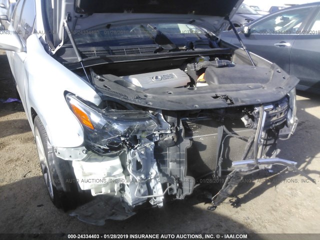 JTHBB1BA4A2031755 - 2010 LEXUS HS 250H SILVER photo 6